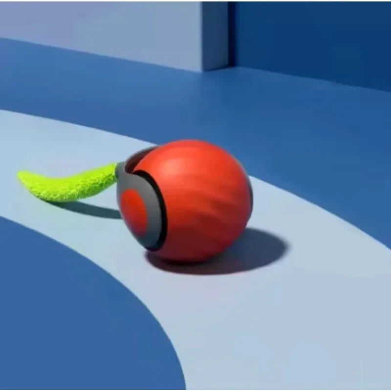 🐾 Speedy Tail 2.0 – Interaktiver elektrischer Rollball mit aufregendem Schwanz – Intelligentes Katzenspielzeug für drinnen und draußen 🎉🐱